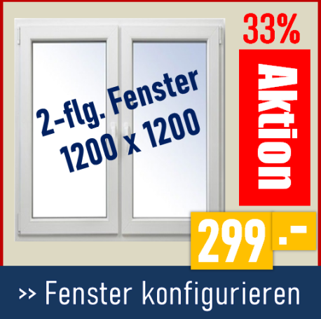 Fenster ab Werk und nach Maß zum günstigen Preisen
